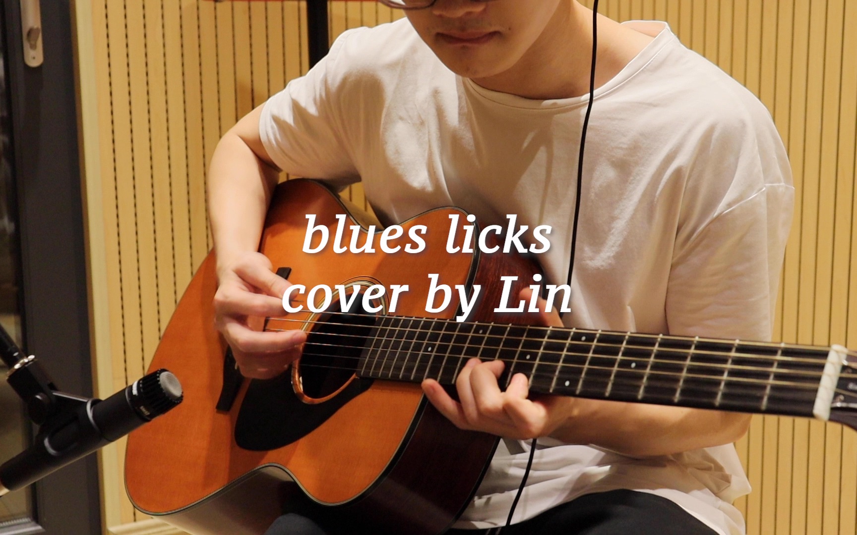 Blues licks cover by Lin_哔哩哔哩_bilibili