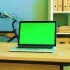 笔记本绿幕视频素材