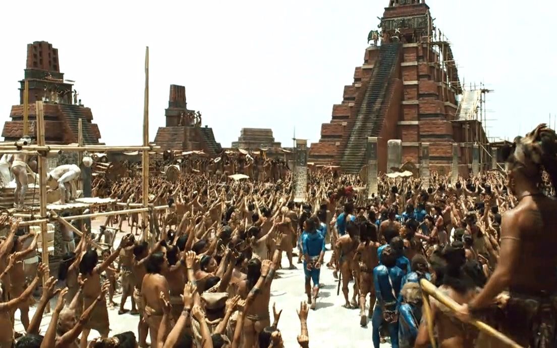 谈谈别人的看法：这部电影揭露了玛雅文明的衰落，高分剧情片《启示》[第2次更]的第1张示图