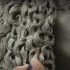 【泥塑教程】卷发的雕塑方法。