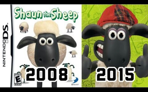 小羊肖恩游戏进化史2008-2015