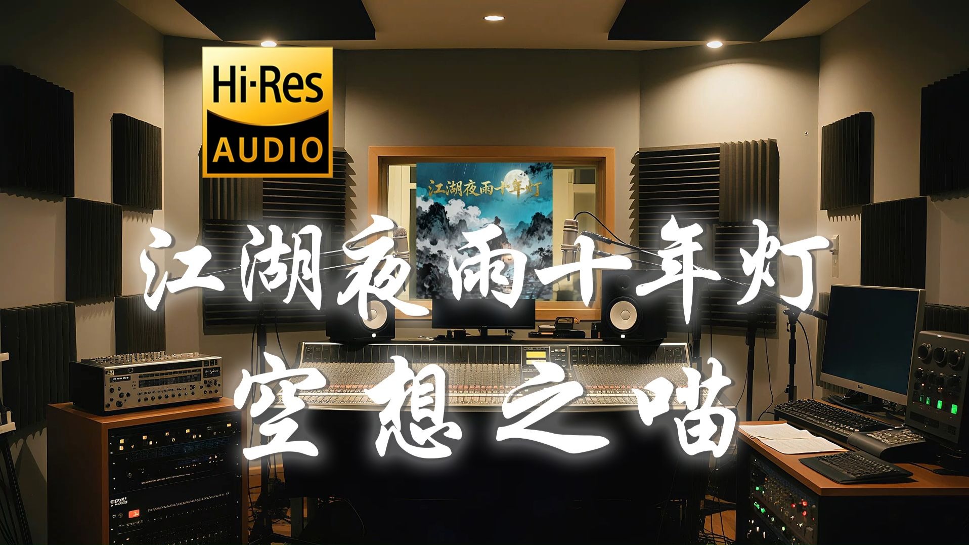 【𝐇𝐢-𝐑𝐞𝐬·无损】空想之喵《江湖夜雨十年灯》歌词纯享版 - “江湖夜雨十年灯 怎堪潦草过一生”