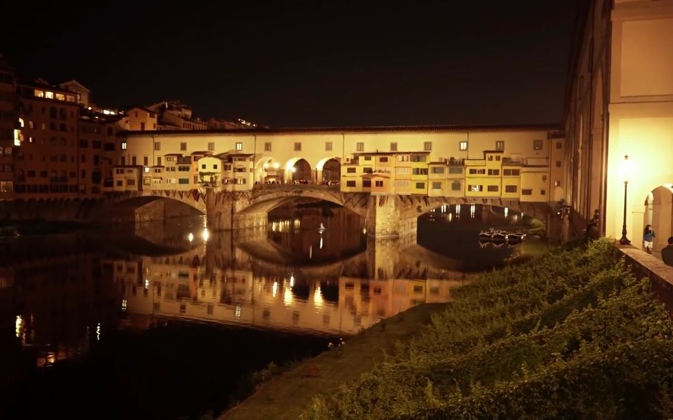 【超清意大利】漫步夜晚的佛罗伦萨 城市夜生活 (1080P高清版) 2022.5