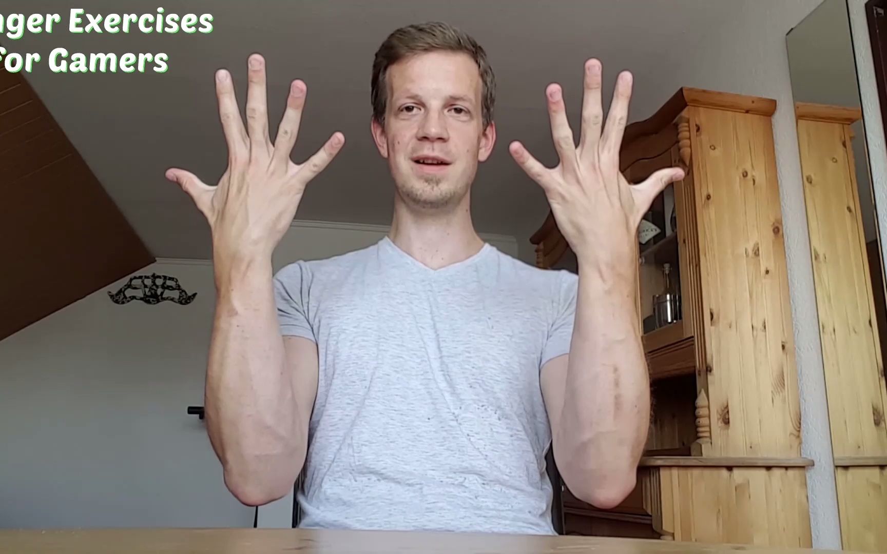 【中字翻译】游戏玩家的手部运动热身 | Hand Exercises for Gamers