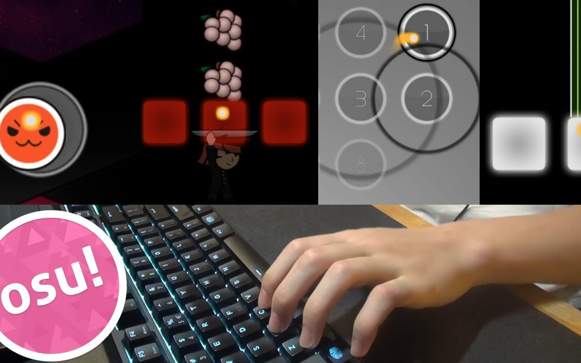 【osu!】在一张图里玩到四种osu!模式_哔哩哔哩_bilibili