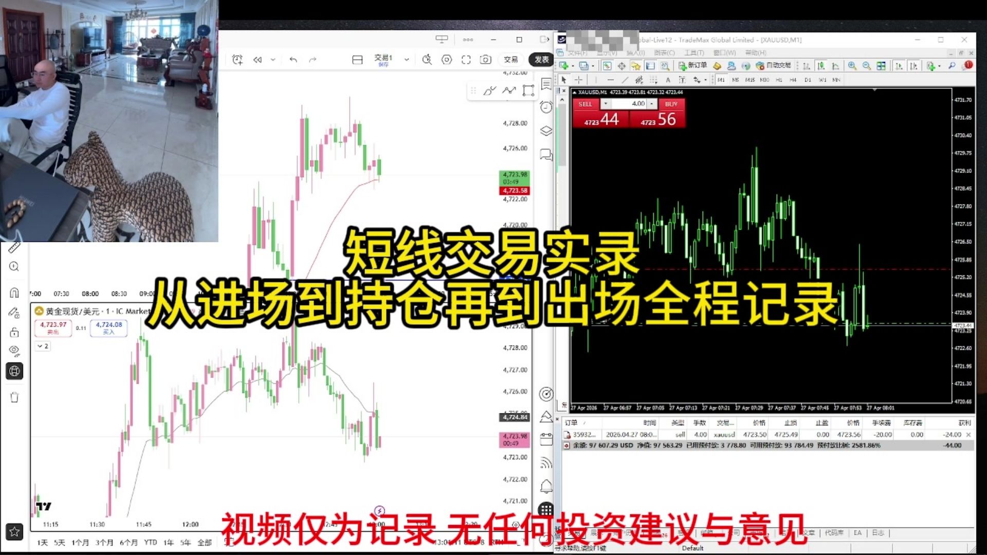 短线交易实录
