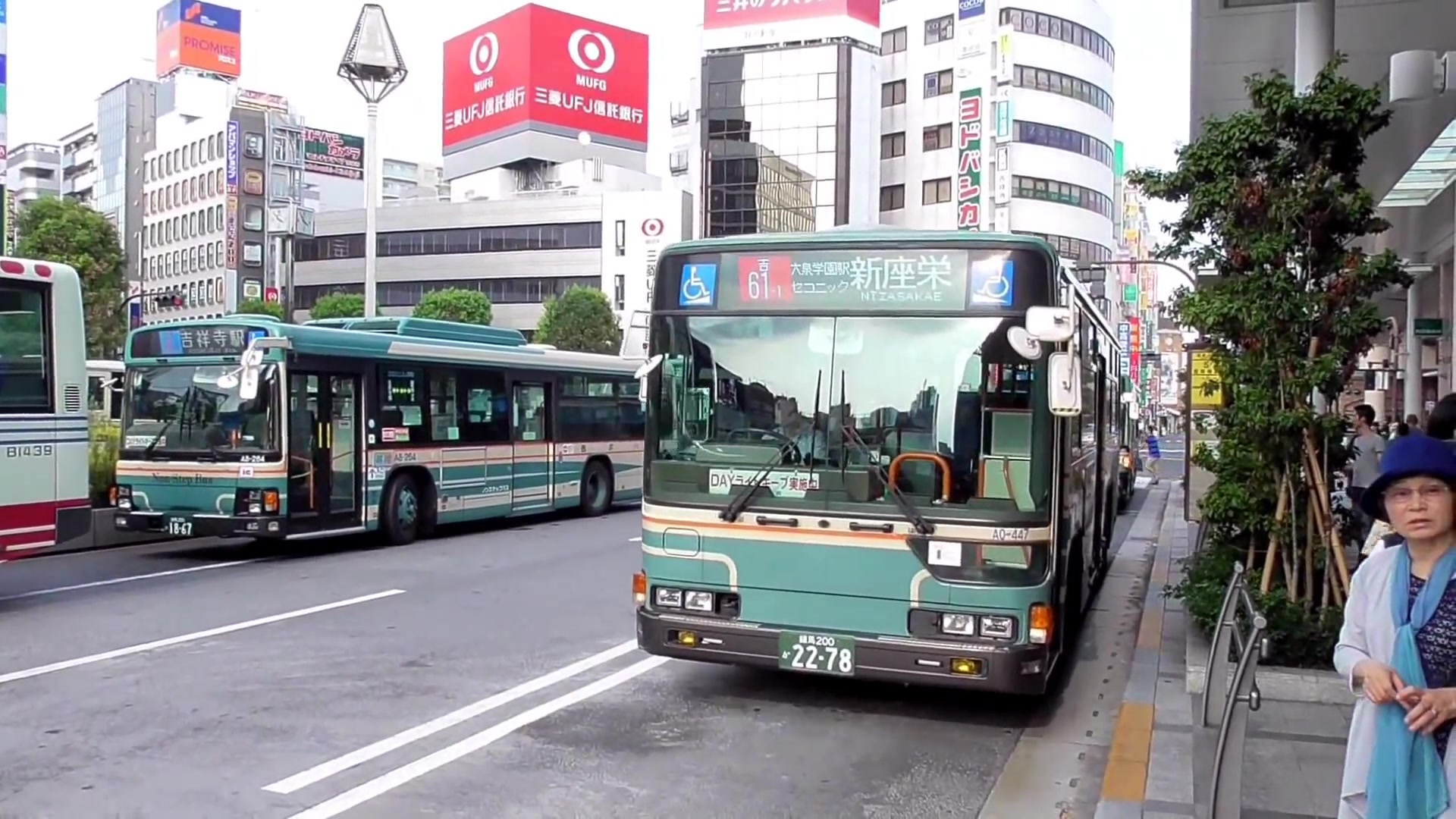 西武バス 吉61 1 前面展望 吉祥寺駅 武蔵関駅入口 西武車庫 大泉学園駅 新座栄 哔哩哔哩 つロ 干杯 Bilibili