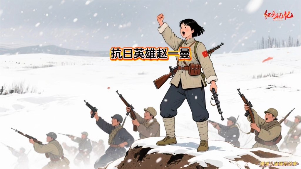儿童睡前故事《抗日英雄赵一曼》