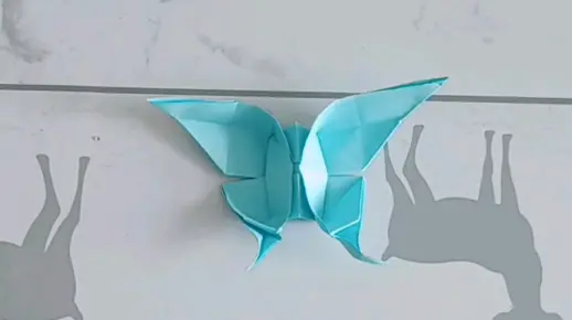 折纸蝴蝶教程(无快进)