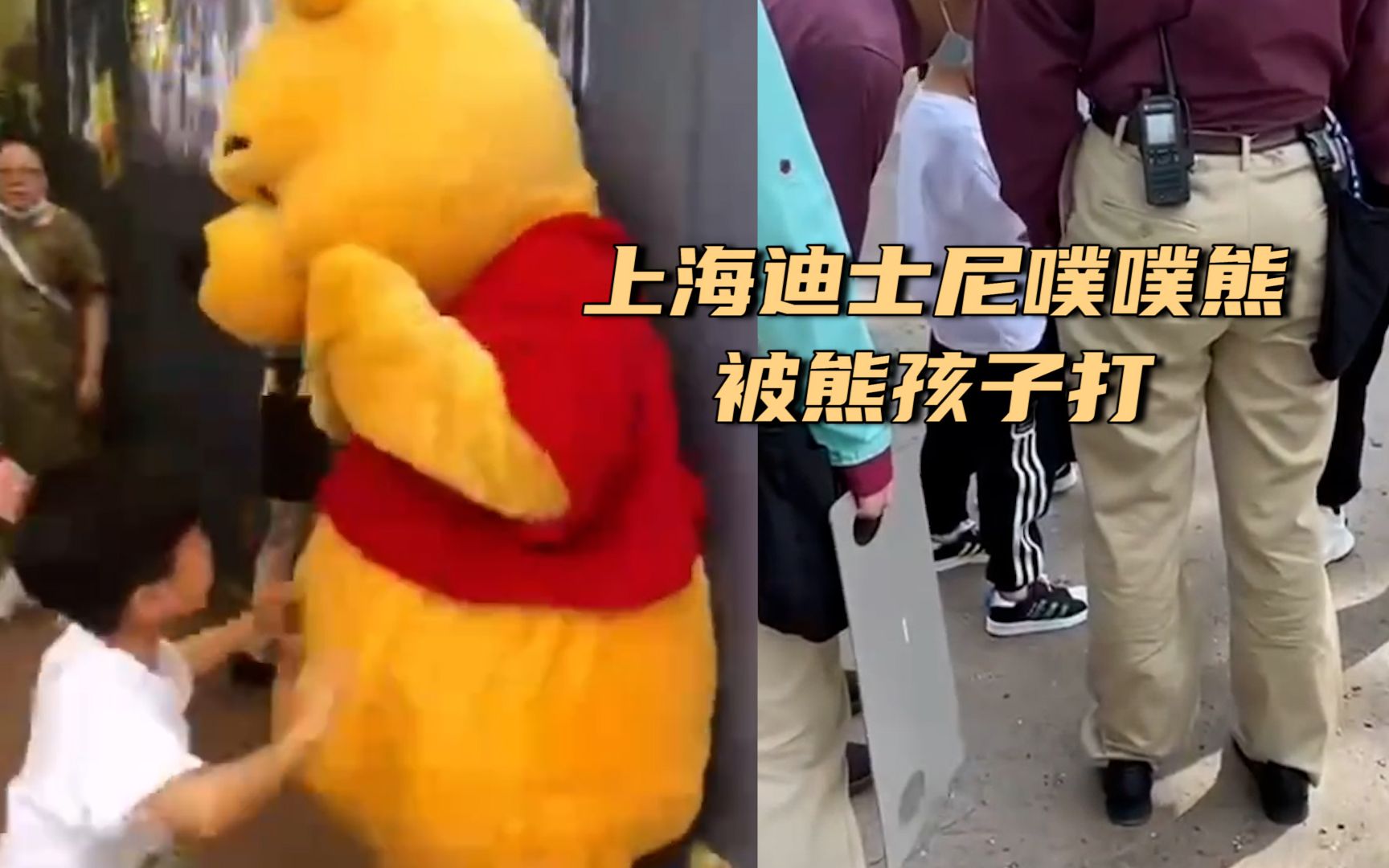 想法？对于:上海迪士尼噗噗熊被熊孩子打，家长反怼员工：已经道歉，还想怎样[一次目更~]的第1张示图
