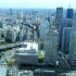 【东京街景】 鸟瞰东京街道与新干线列车 4K摄影