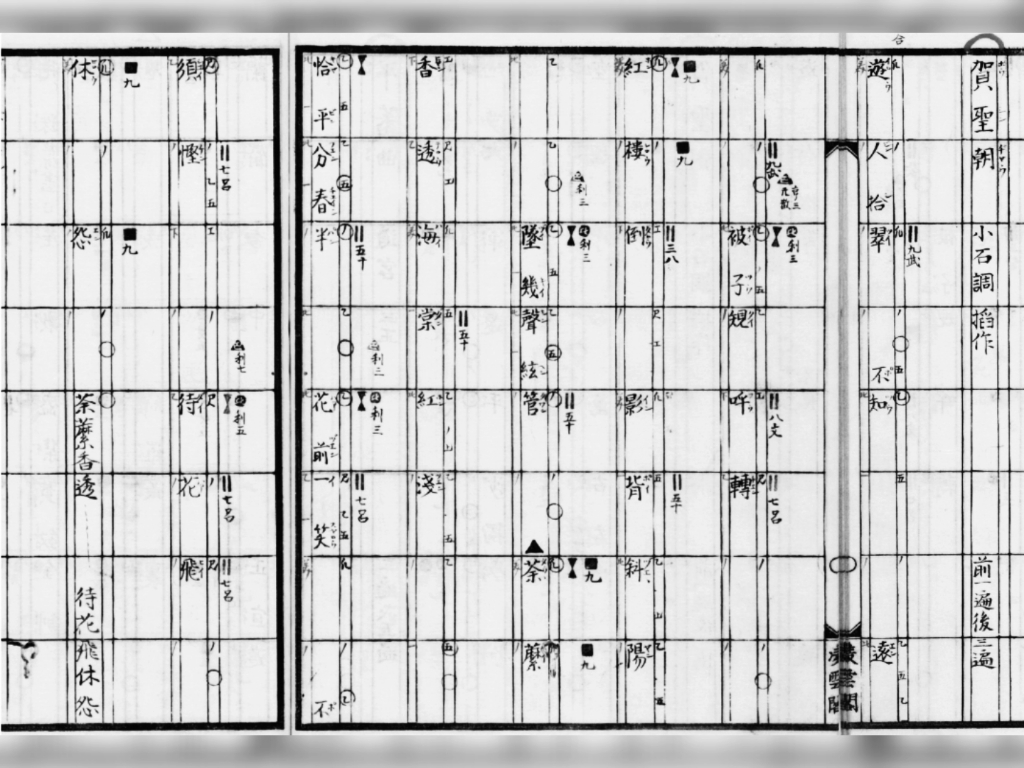 贺圣朝·游人拾翠不知远（[宋]马子严）|据《魏氏乐谱》【古谱清唱系列】