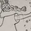 10岁女孩插画手稿