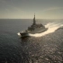 沙特海军首艘新型护卫舰（Avante 2200型）朱拜勒号海试