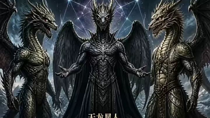 天龙星人以龙的形象奴役 R族，伙同蜥蜴人控制R类命运，世界的混乱都是他们精心设计的剧本"觉醒"太阳系真相"光明新纪元到来 科幻故事