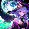 【AI绘画】伊蕾娜与冰冷的暗月
