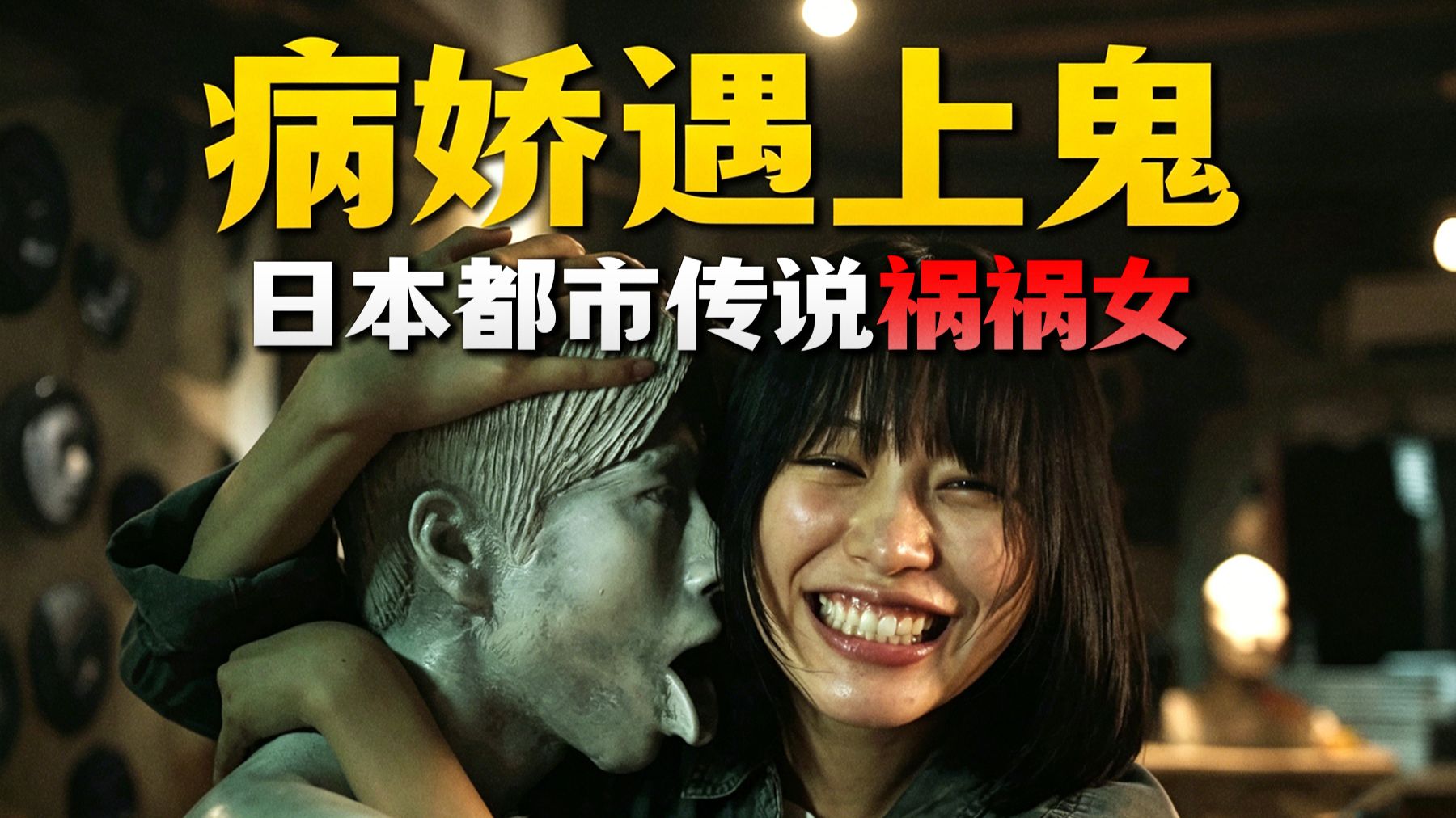 病娇女舔狗专杀帅哥！2026日本另类恐怖票冠，变态看了都自愧不如《祸祸女》