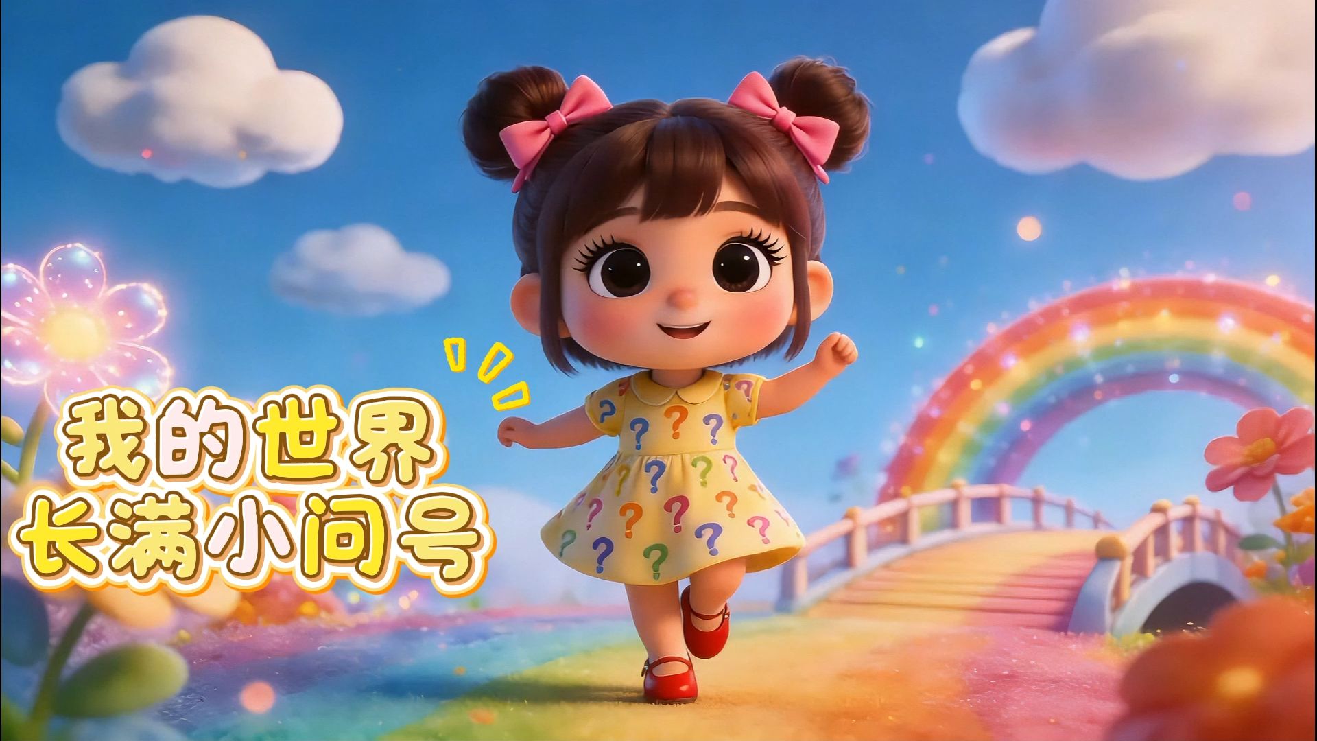 《我的世界长满小问号》早教儿歌，每个小问号都是成长的萌芽