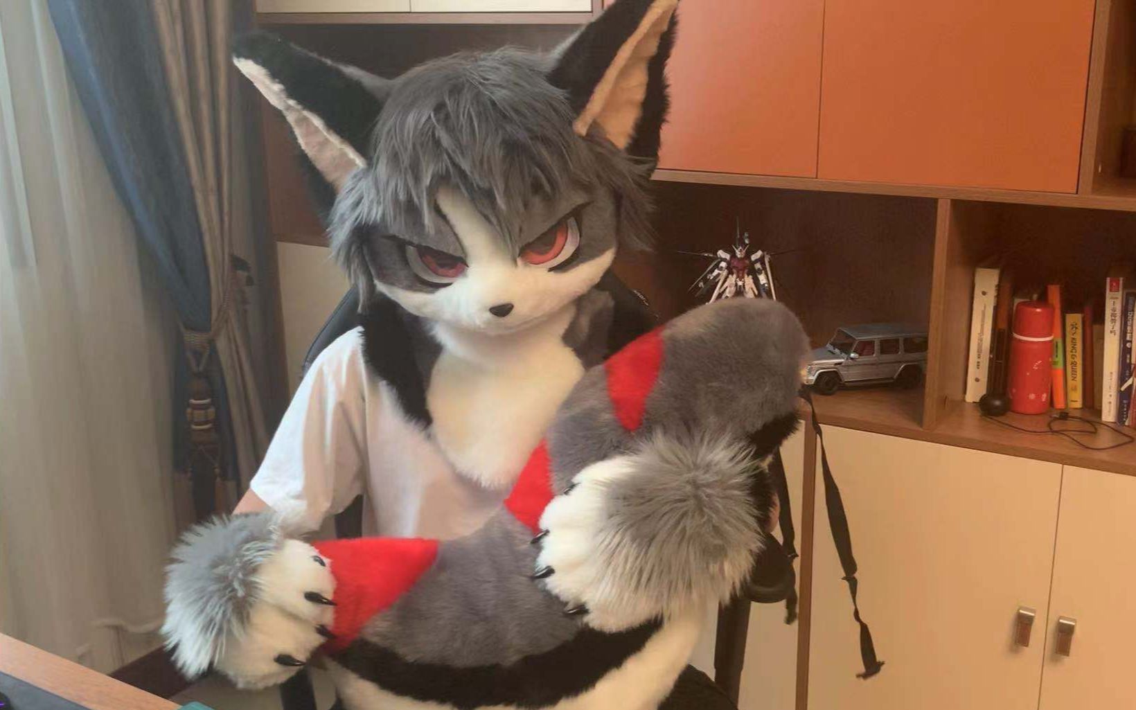 兽装fursuit萌新首次尝试fursuit全装制作全装篇