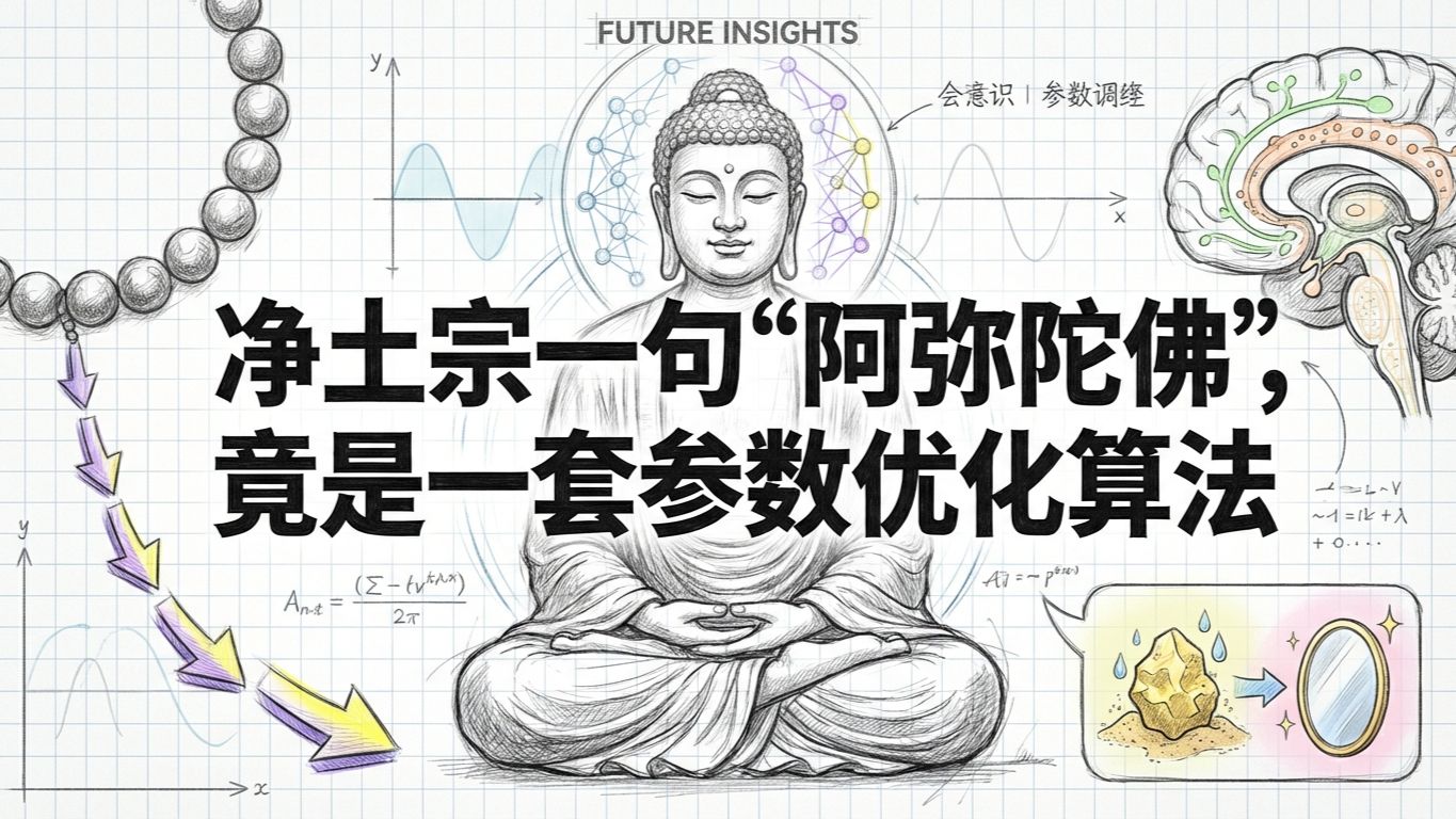阿弥陀佛的底层逻辑 | 竟是一套精密参数优化算法 | 意识改写系列