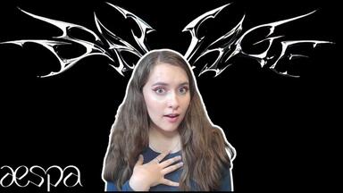 瑞典清脆嗓音活力寒娜初听Aespa专辑《Savage》全部<em class="keyword">收录曲</em>并看歌词的反应Reaction "她们咋做到的!?"