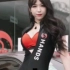 韩国美女车模，首尔车展赛车模特