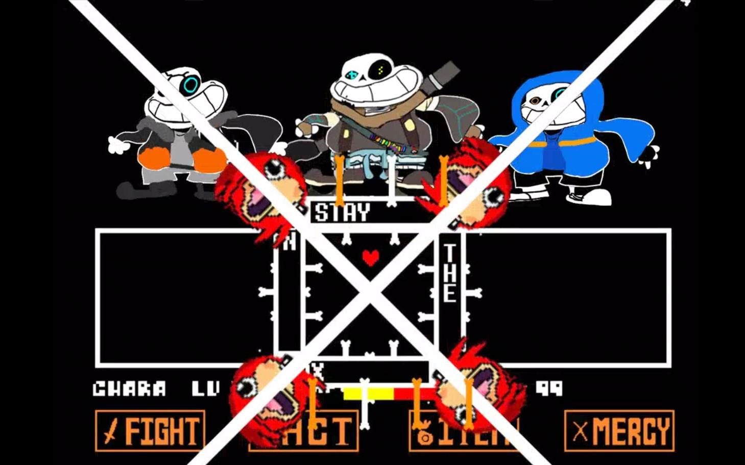 sans第二阶段形态,sans第二阶段 【undertale】ink sanesss第二阶段