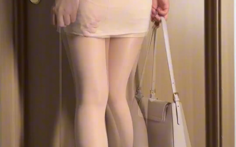 It's got to be a meat-silk wrap-around skirt.