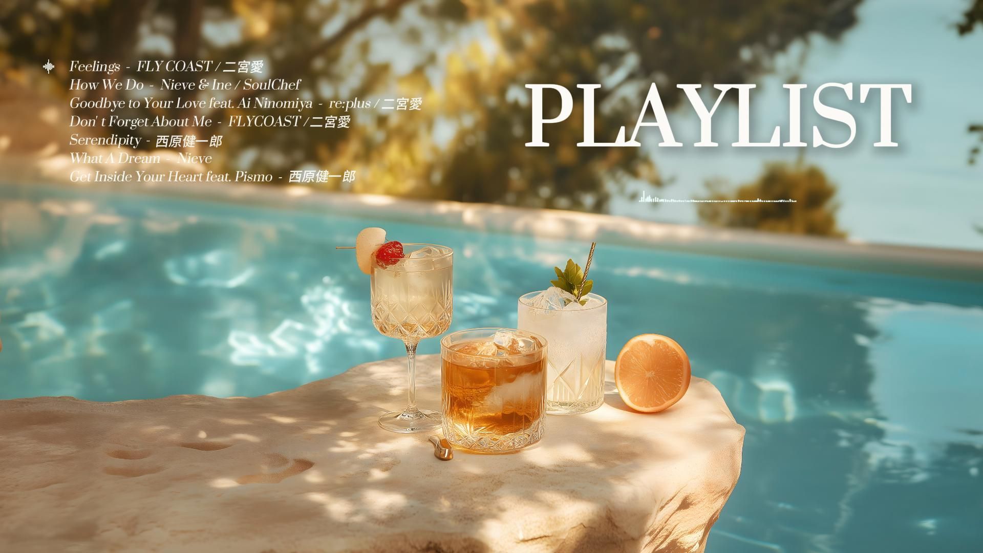 【Playlist歌单】| 沦陷在Jazz HipHop ，猛戳爽点的音乐 | 迷人与惬意的交织 | 二宮愛 / Nieve / 西原健一郎