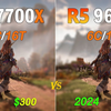 R5 9600X vs R7 7700X 哪个更值呢