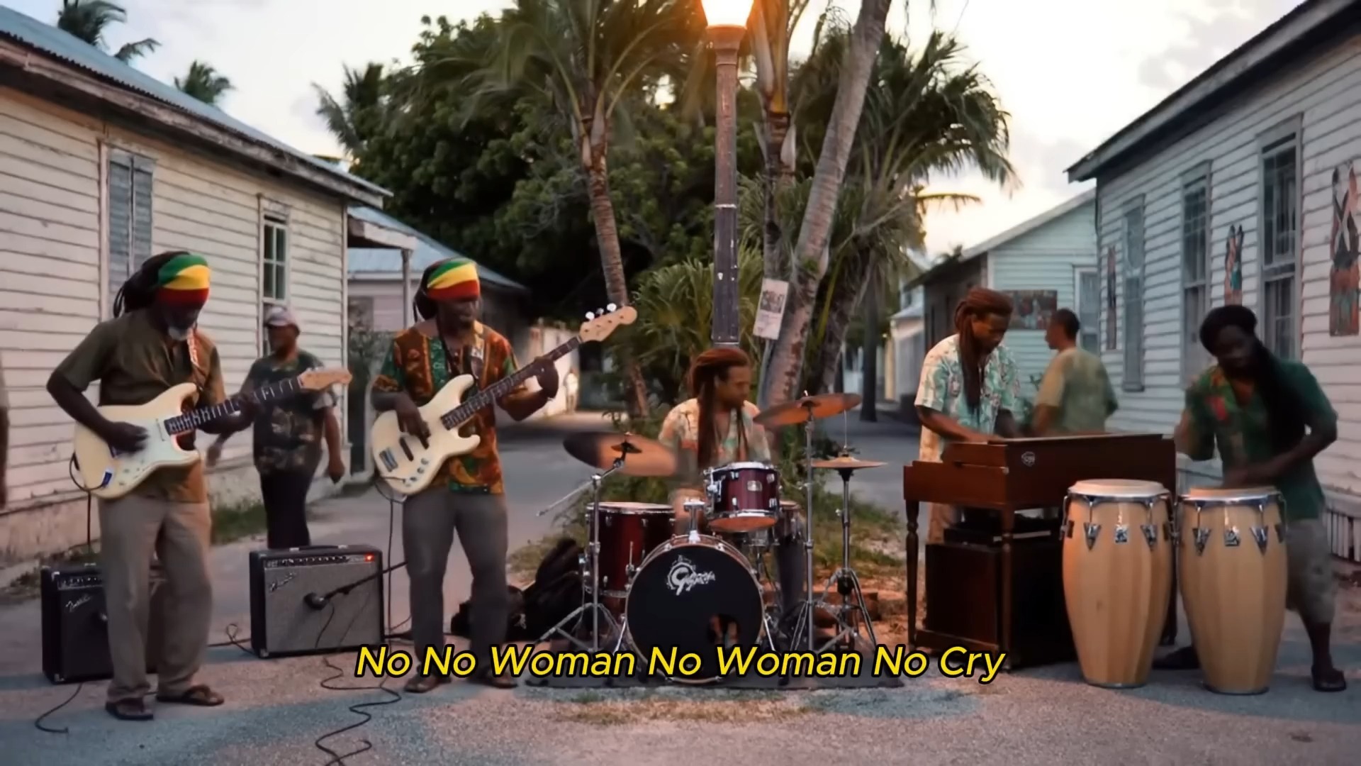 Bob Marley 《No Woman No Cry》– 鲍勃·马利 - 正宗牙买加雷鬼致敬（日落小镇）
