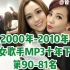 【华语女歌手】MP3十年下载量前100名【第二集】第90-81名