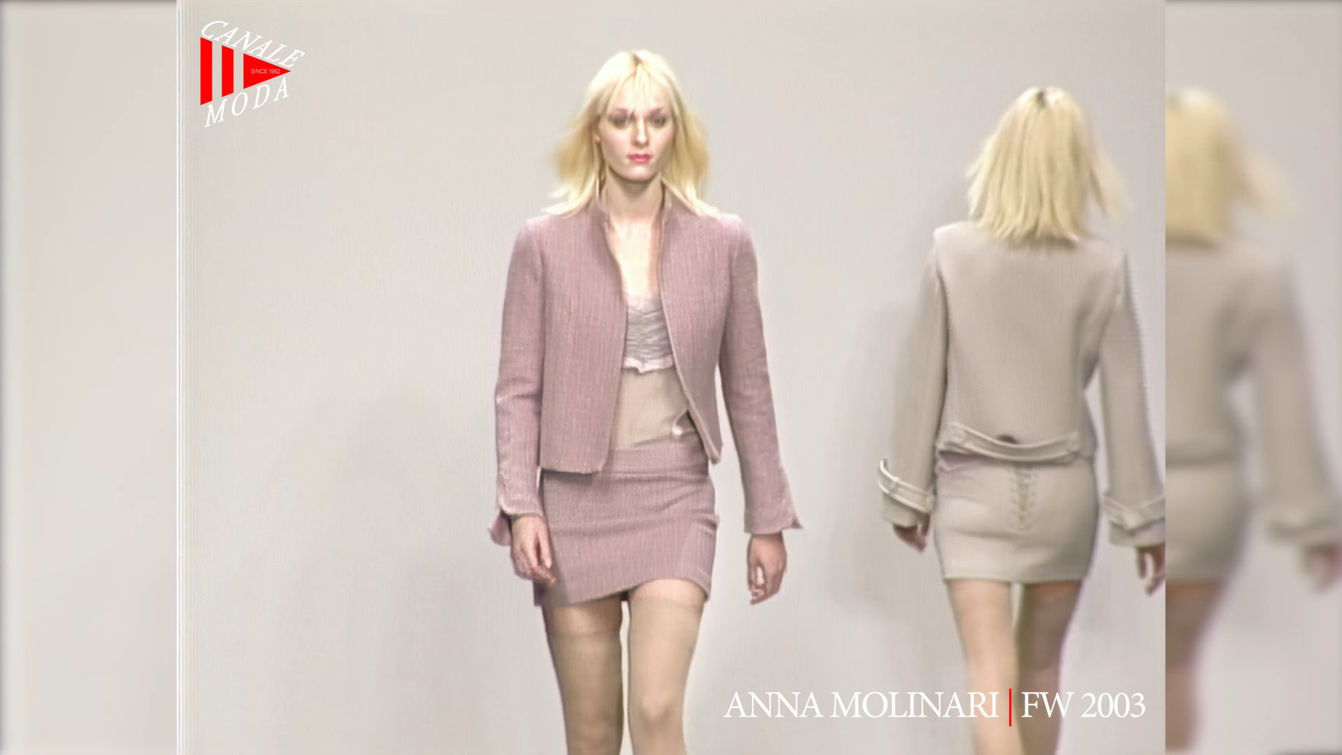 ANNA MOLINARI Fall Winter 2003 Milan 4K - Canale Moda