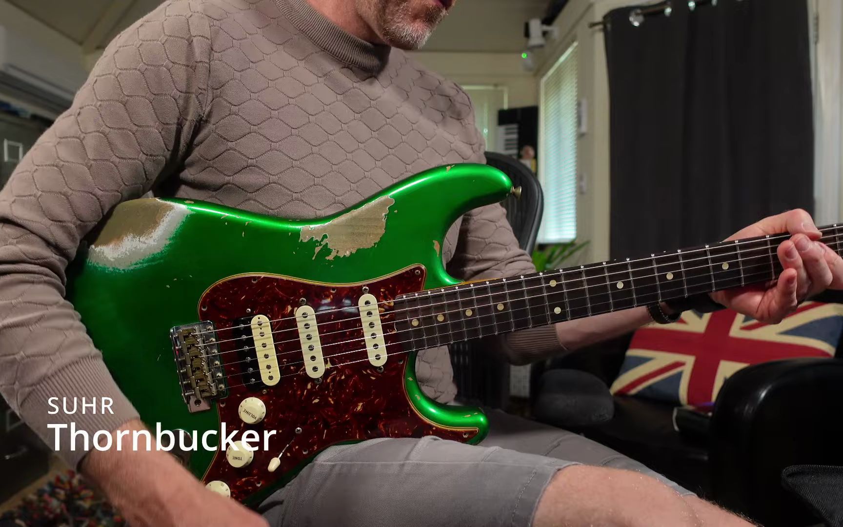 用suhr拾音器换掉单单双Fender Custom Shop的量产duncan拾音器