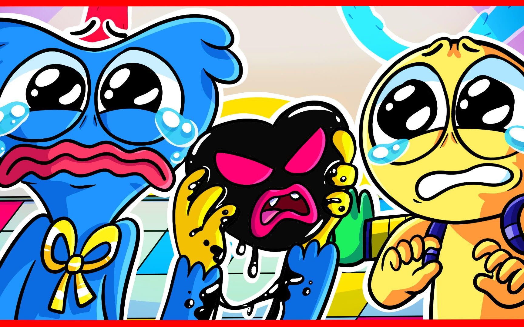 huggywuggyissosadwithplayerpoppyplaytimeanimation27