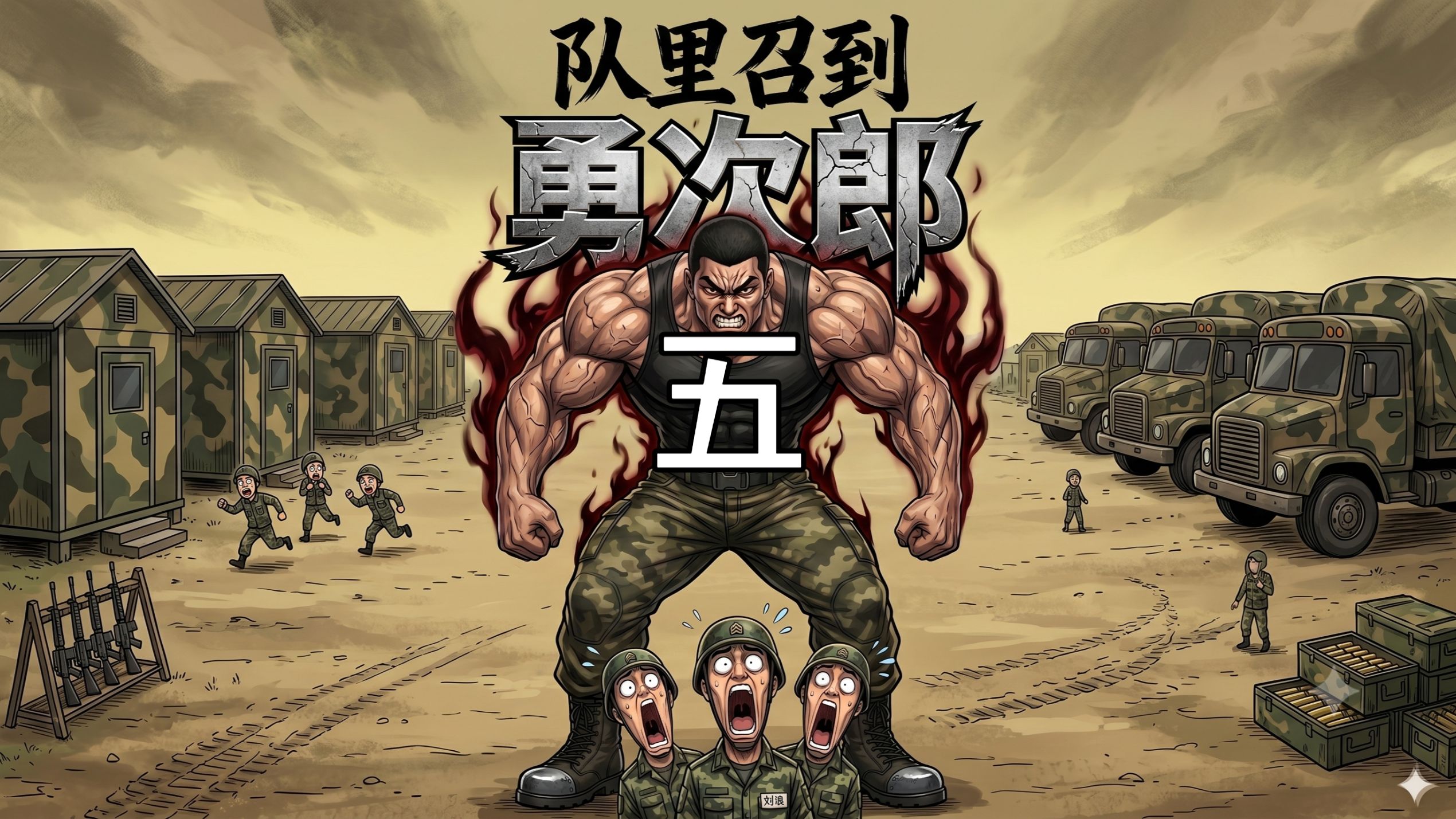 第五集《队里招到勇次郎》，没法活了！