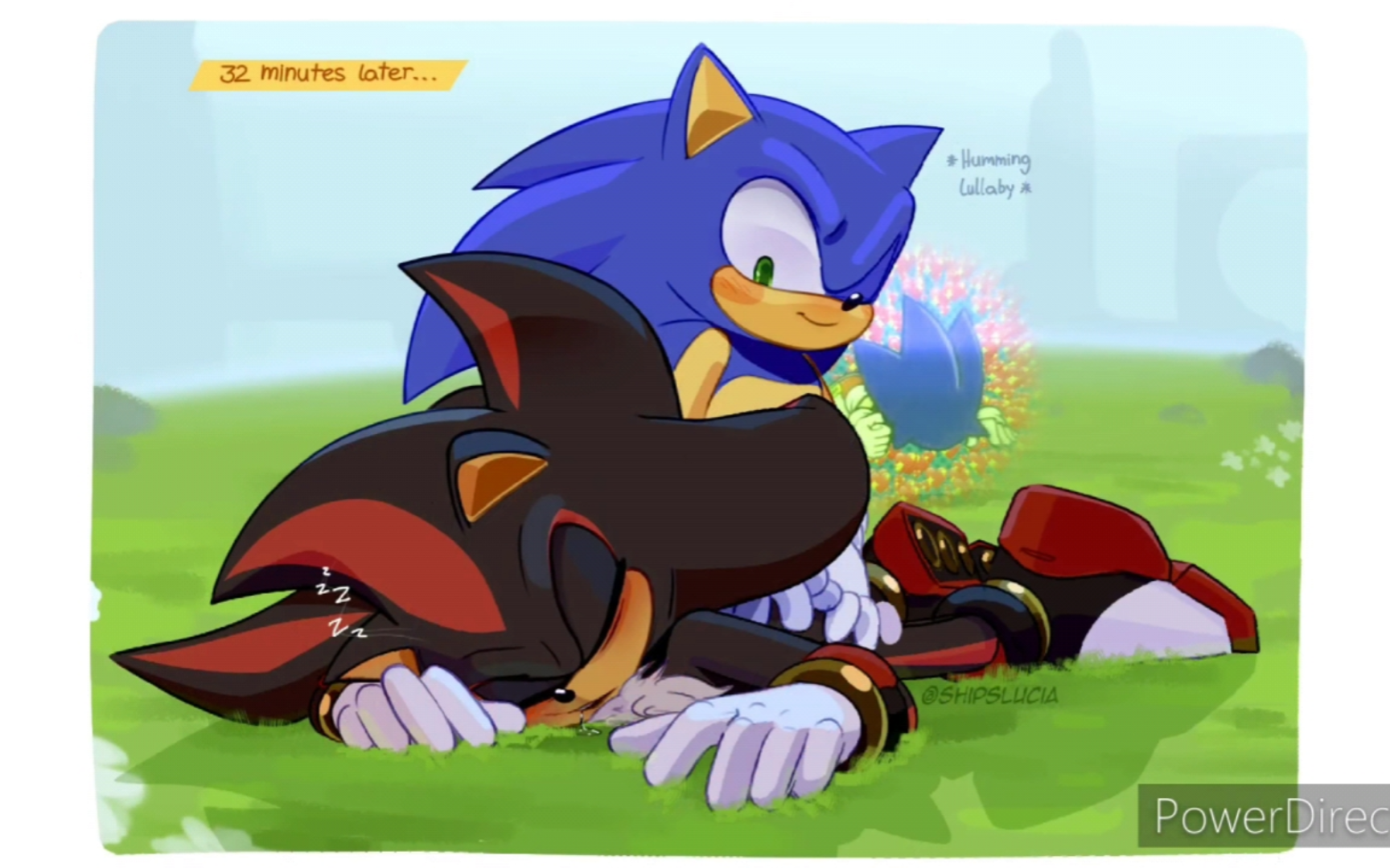 ［Sonadow Comic］Giving My Pookie A Massage .