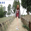 大学生美女学院风肉丝鞋子搭配试穿写真拍摄高跟鞋