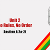 新人教英语七下Unit2 No rules,No order SectionA 2a-2f听说课课件