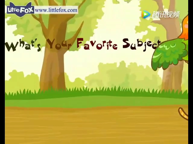 英语歌曲-What's your favourite subjects?