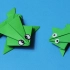 【手工折纸】制作一个可以跳的折纸青蛙