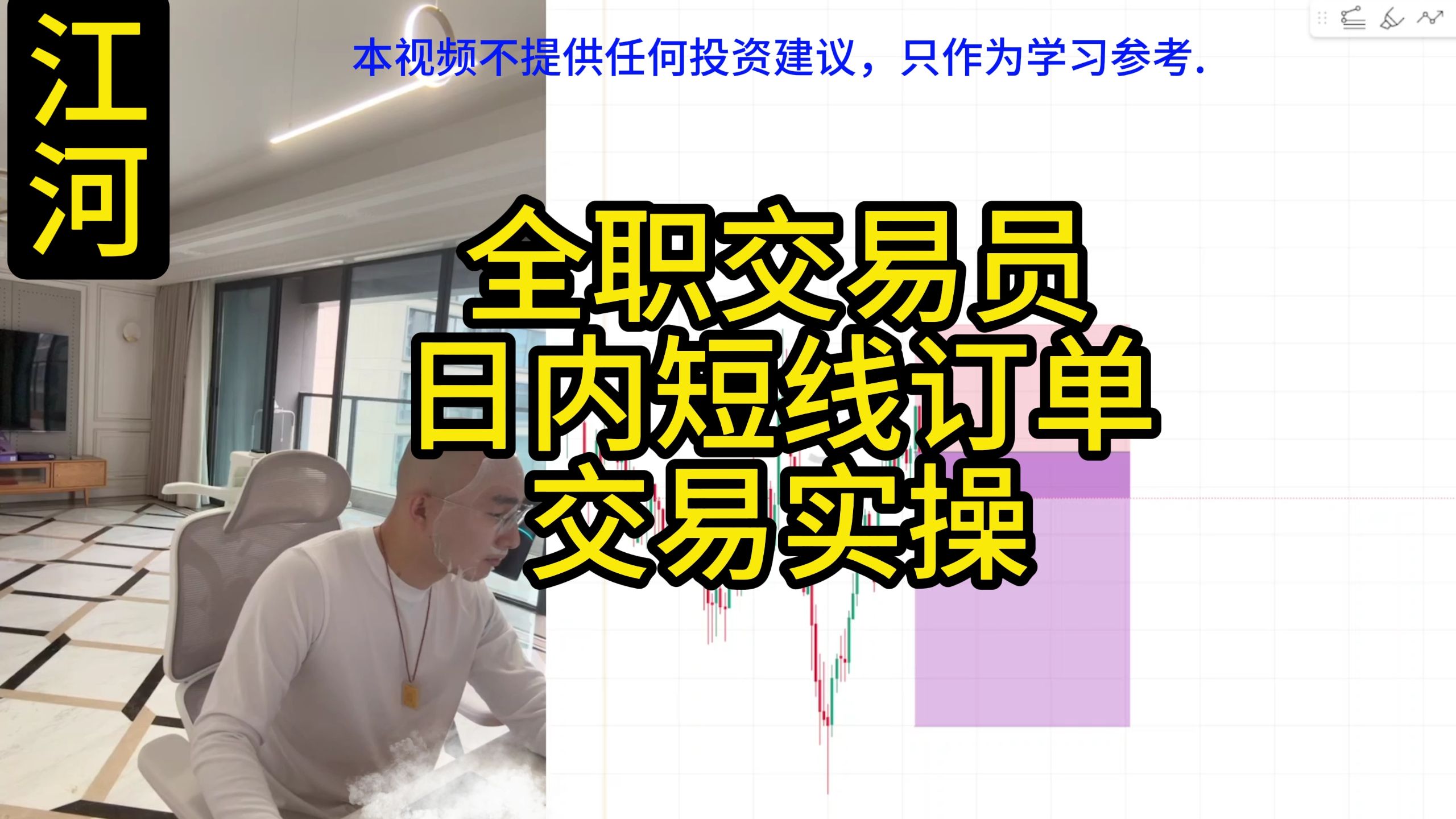 一个视频教会你日内短线裸k交易