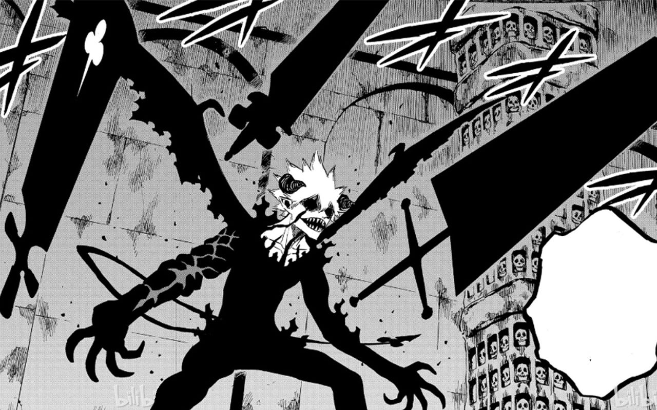 【黑色四叶草漫画】什么？恶魔竟被阿斯塔破防！？_哔哩哔哩 (゜゜)つロ 干杯bilibili