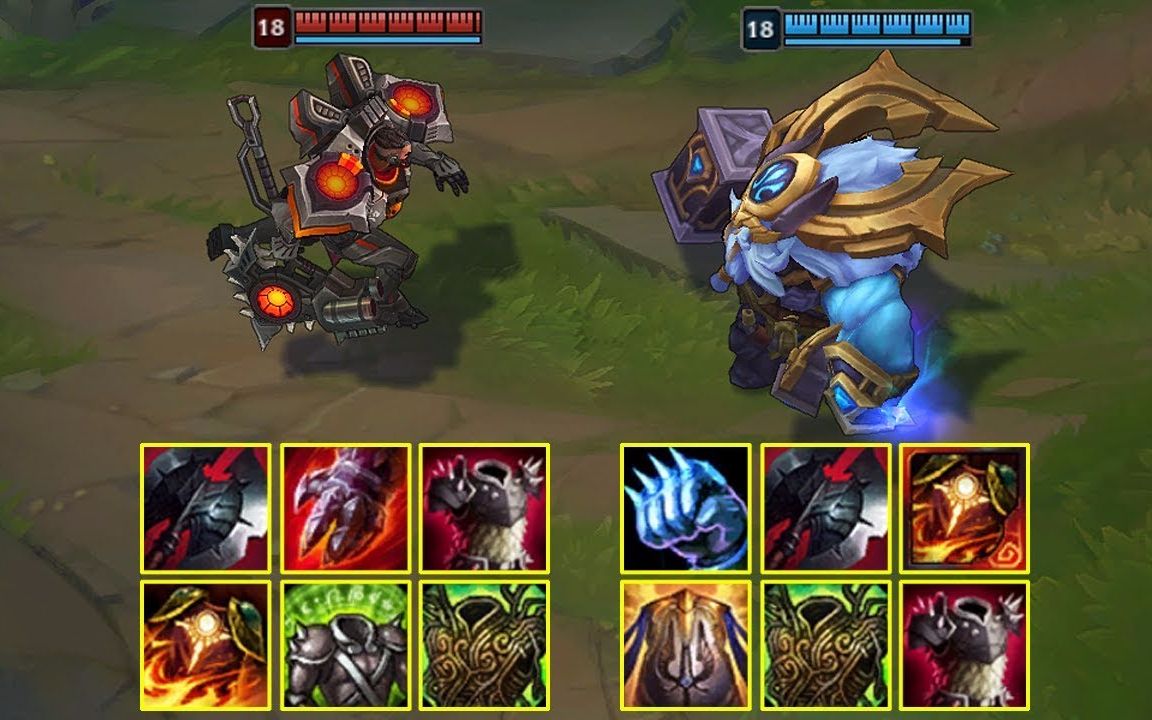 LOL:奥恩 VS 诺手 当诺手遇到众生平等的羊村村长,还能否血怒1V5?
