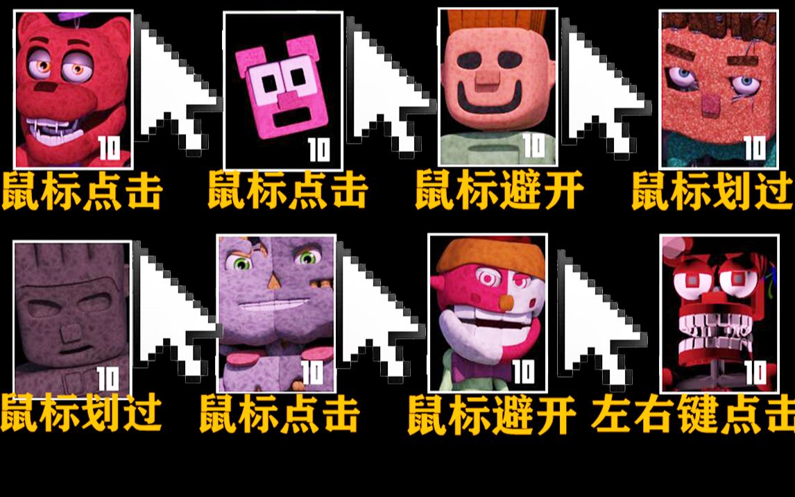 这全20得有十个鼠标才过得去吧~                                           Bizarre Custom Night