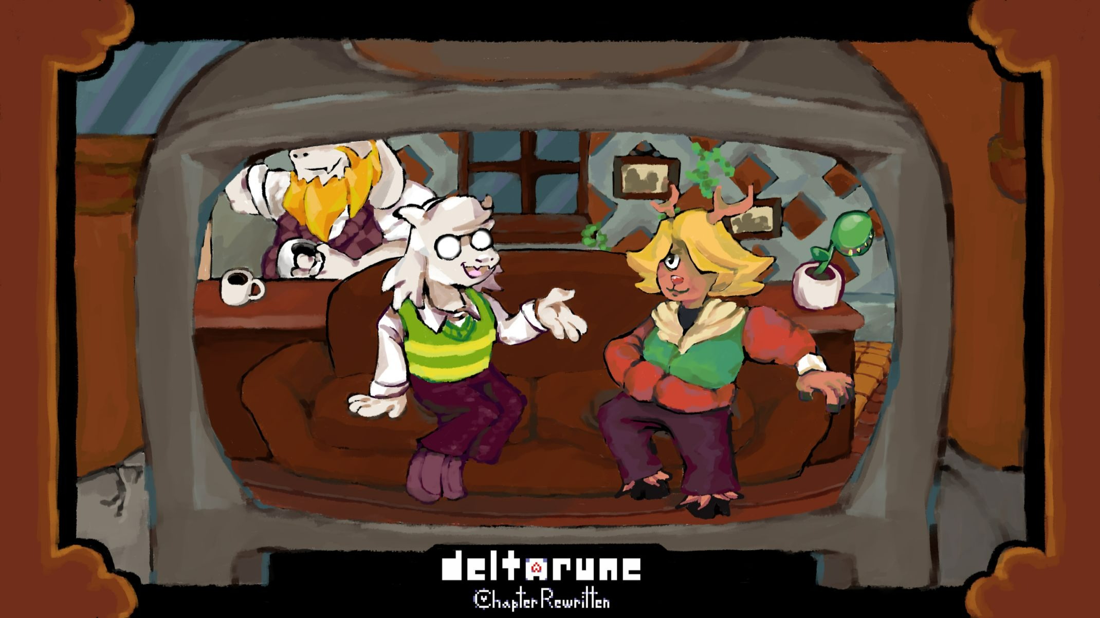 【授权转载】[Deltarune: Chapter Rewritten] - Home Is Where The Heart Is