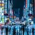 【4K漫步东京】入秋的新宿雨夜中漫步 2020年10月