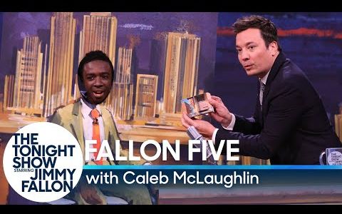 【吉米肥伦今夜秀】jimmy fallon does special five