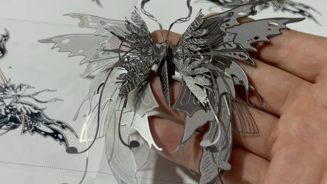 金属模型《拼小将》蝴蝶5号