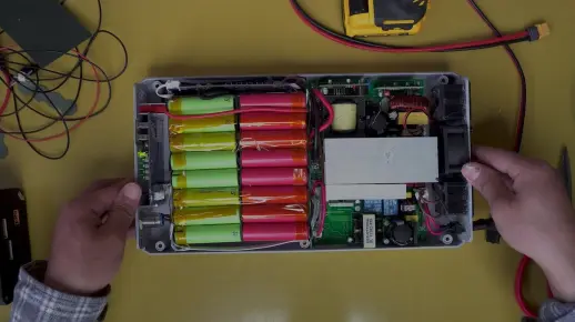 户外逆变器220V一体多功能电源拆机维修更换电池 没想到内部这么简单 感觉亏大了?